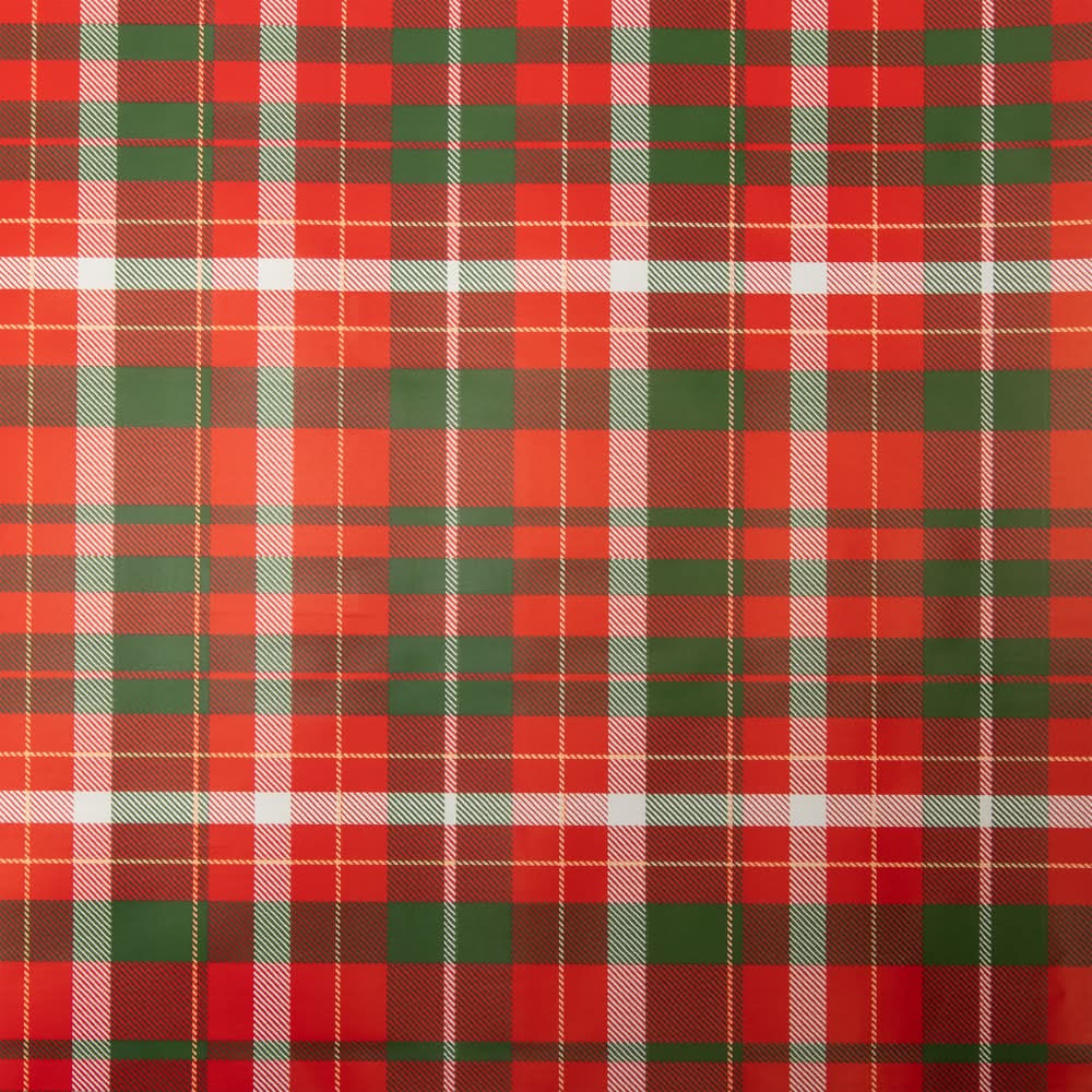 Christmas Gift Wrap Plaid