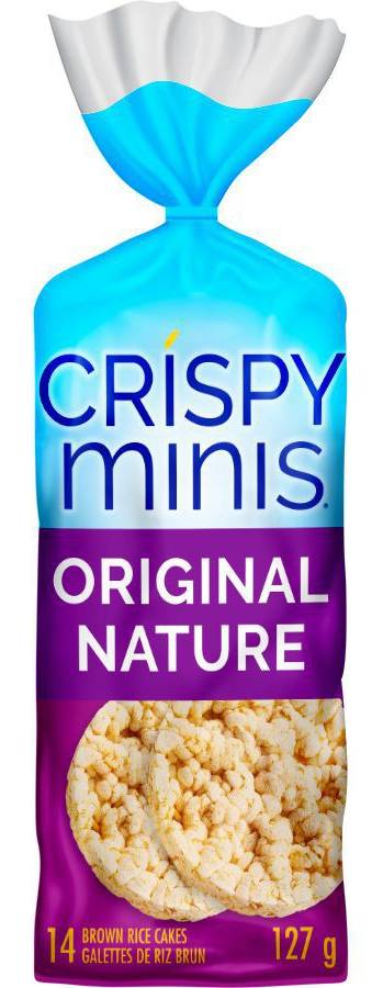Crispy minis original - original rice cakes (14 units)