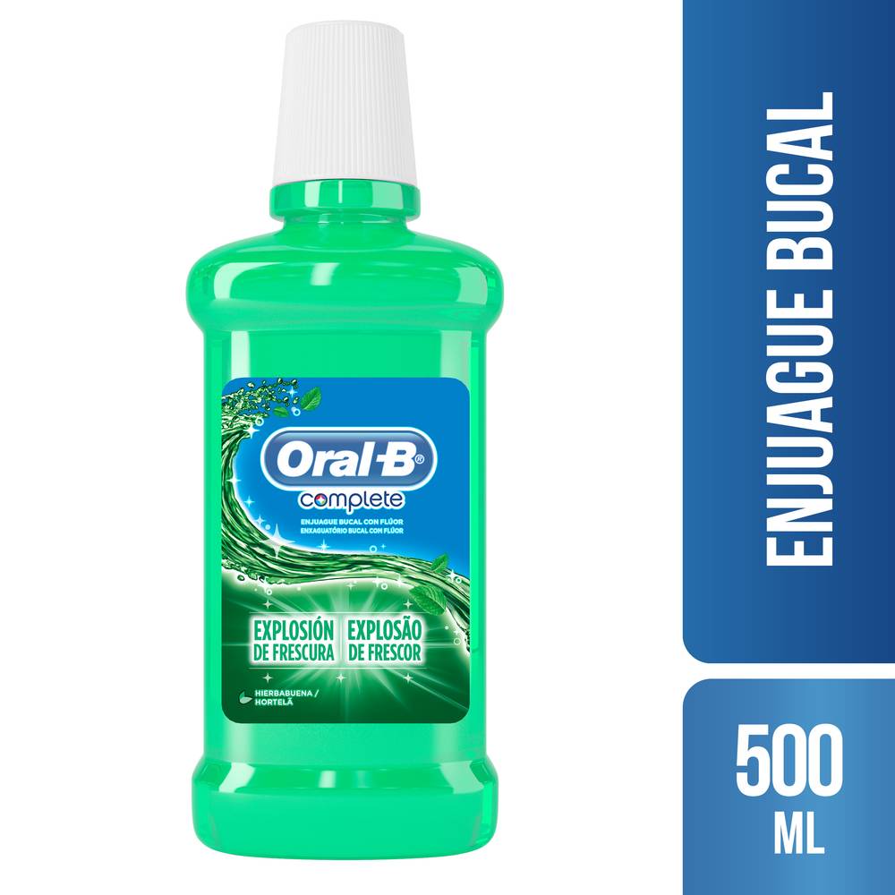 OralB Enjuague bucal complete hierbabuena Delivery Near Me Order