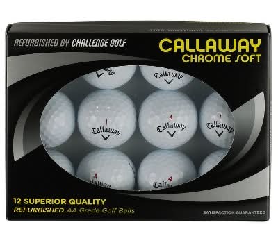 Refurbished Challenge Golf Callaway Chrome Soft AA Golf Balls 12pk - Target Certified Refurbished