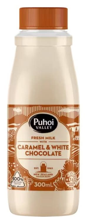 Puhoi Valley 300ml Milk Caramel & White Choc