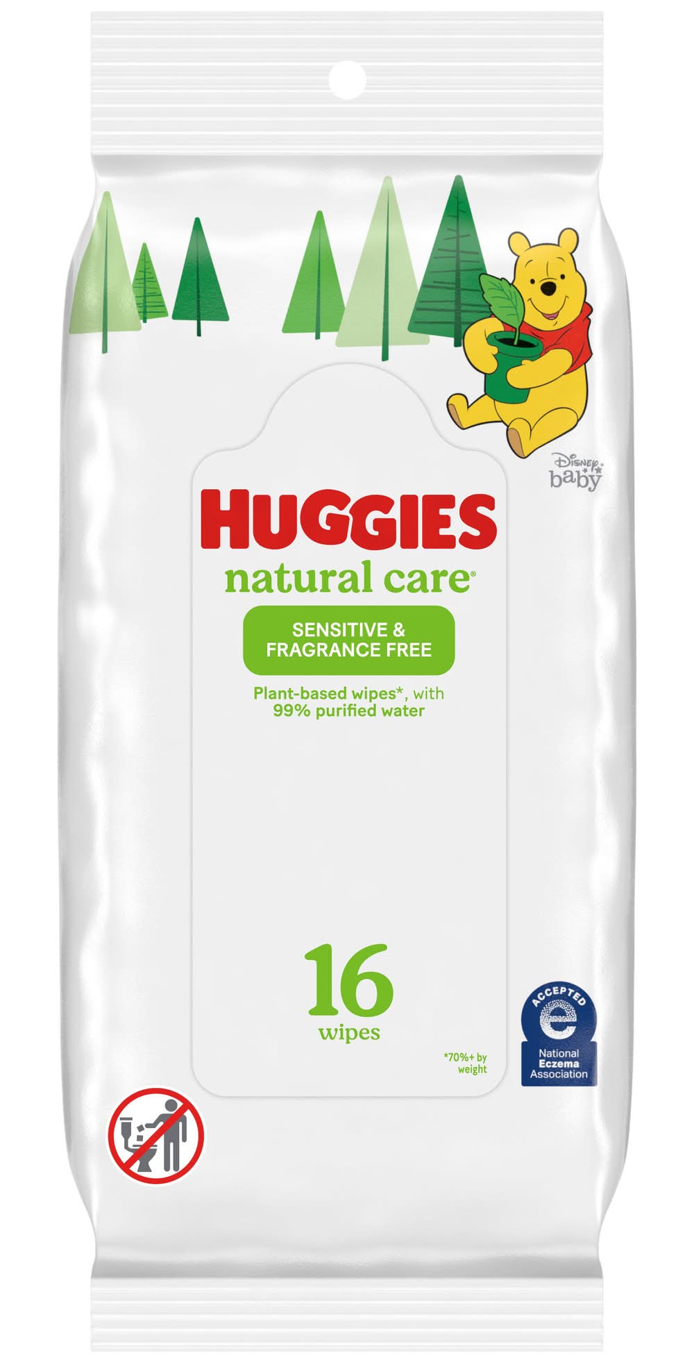 Huggies Natural Care Sensitive Wipes (12.8 oz)