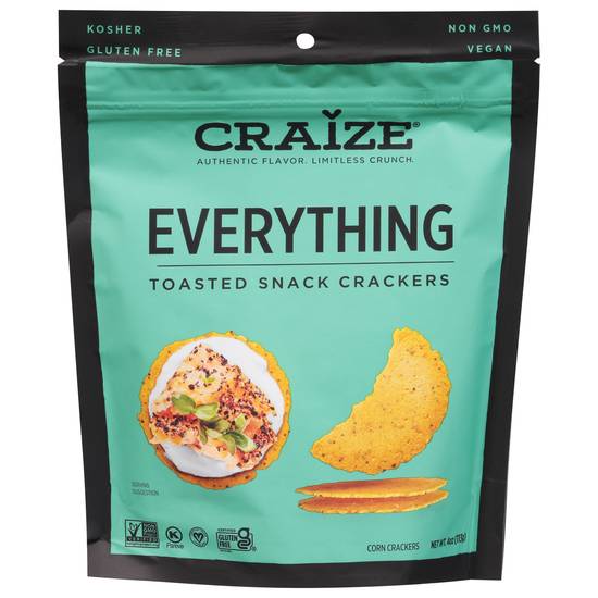 Craize Everything Toasted Corn Crackers (1.7 oz)