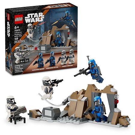 Lego Star Wars Ambush on Mandalore Battle Pack Building Set 75373 108 Piece - 1.0 set