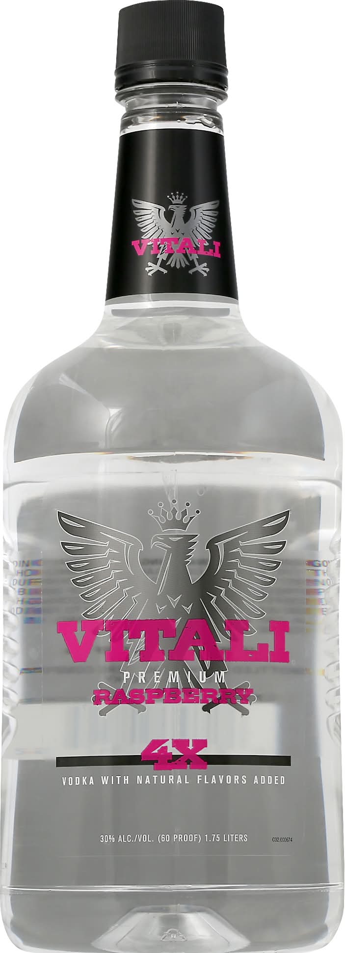 Vitali Premium Vodka, Raspberry (1.75 L)
