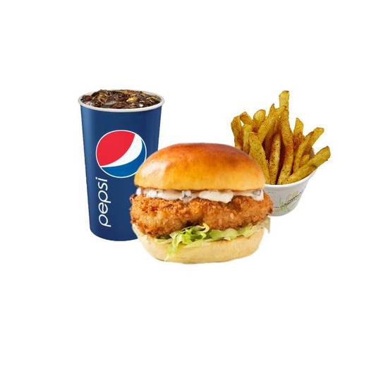 Fish Sandwich Combo 脆鱼堡套餐