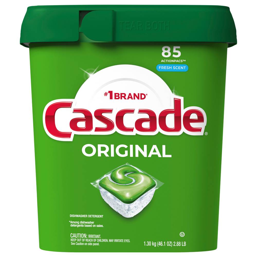 Cascade Original Dawn Dishwasher Actionpacs Fresh Scent (2.88 lbs)