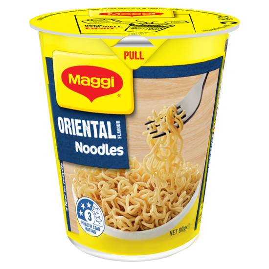 Maggi Instant Noodles Cup Oriental Flavour 60g