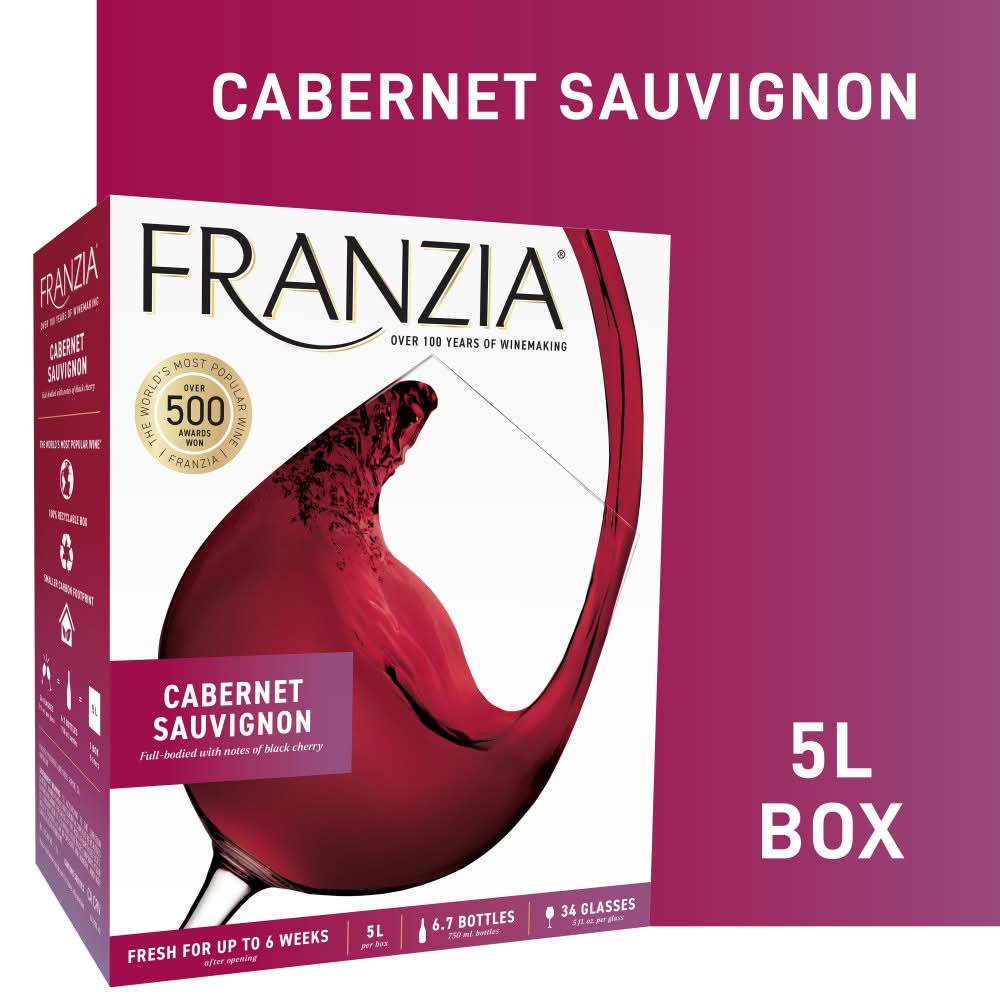 Franzia Cabernet Sauvignon Red Wine (5 L)