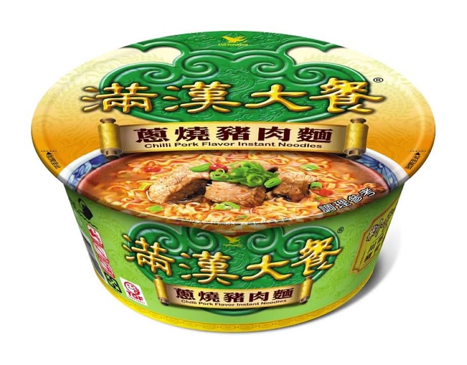 統一滿漢大餐 碗麵 - 蔥燒豬肉 (193 g)