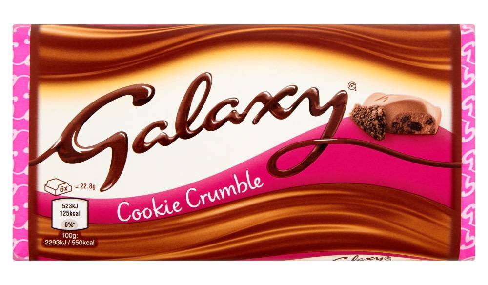 Galaxy Cookie Crumble 114g