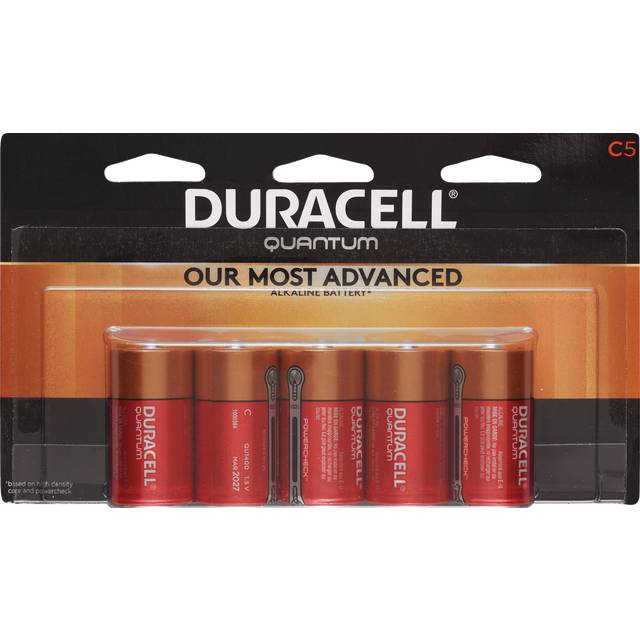 Duracell Quantum Duralock Hi-Density Core Alkaline C Batteries