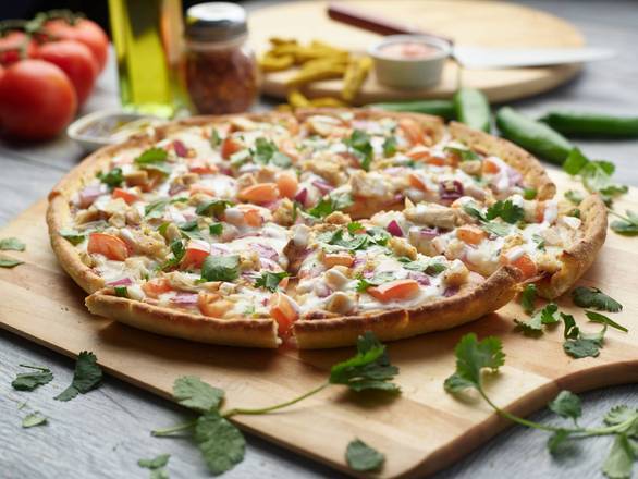 Gluten Free Bombaye BBQ Chicken PizzaTwist