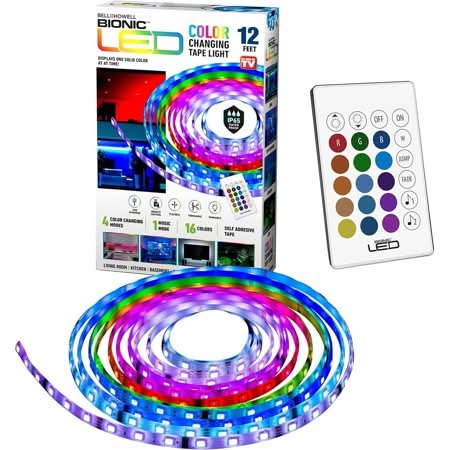 Bell and Howell Bionic Led Light Color Changing Tape Light
