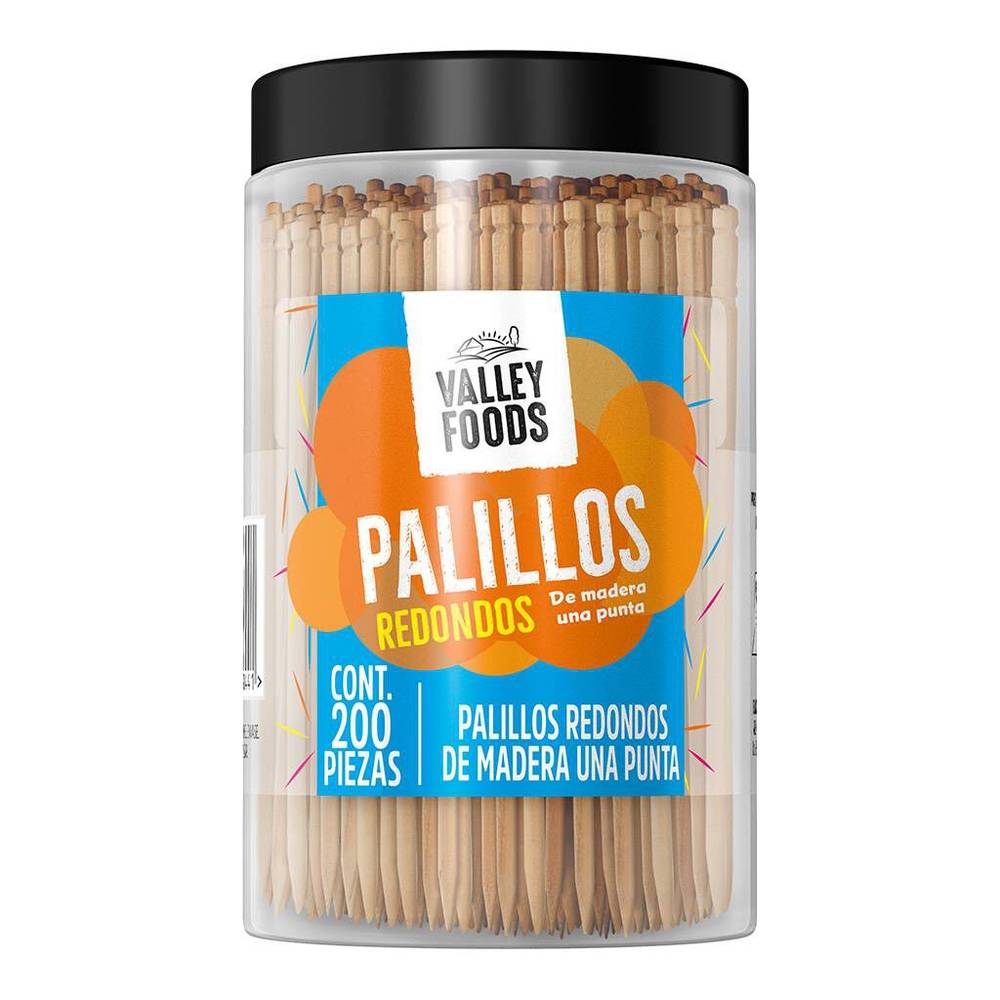 Valley foods palillos 1 punta