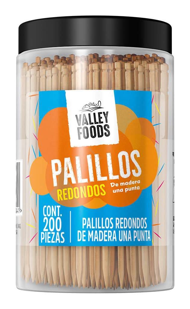 Valley Foods · Palillos 1 punta (200 un)