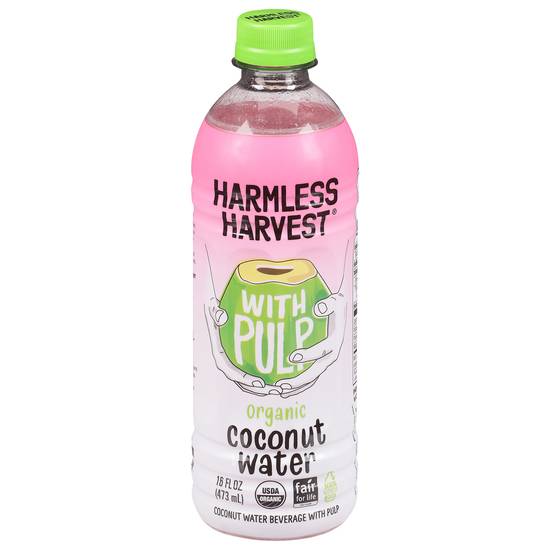 Harmless Harvest Organic Coconut Water With Pulp (16 fl oz)