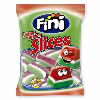 Caramelos de goma sandia Slices Fini sin gluten 100 g.