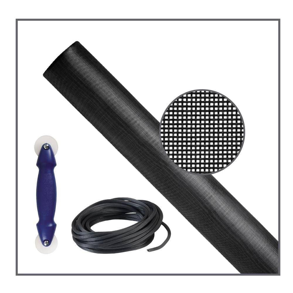 Saint-Gobain Adfors 36 In. X 7 Ft. Fiberglass Screen Roll Kit