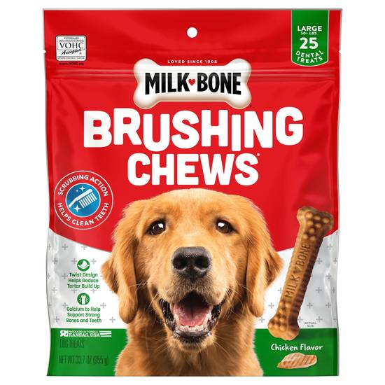 Milk-Bone Large Brushing Chews Dental Dog Treats