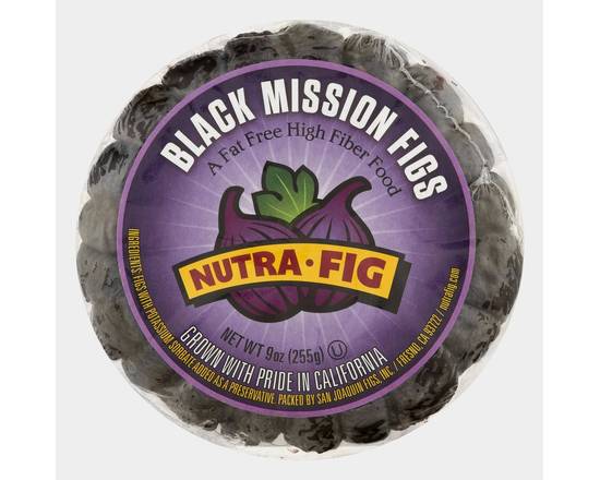 Nutra-Fig · Black Mission Figs Fat Free & High Fiber (9 oz)