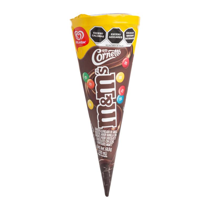 Cornetto · Helado m&m's sabor vainilla (69 g)