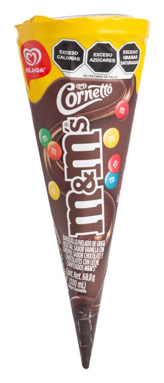 Cornetto · Helado m&m's sabor vainilla (69 g)