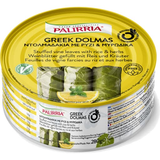 Palirria Stuffed Vine Leaves (280g)