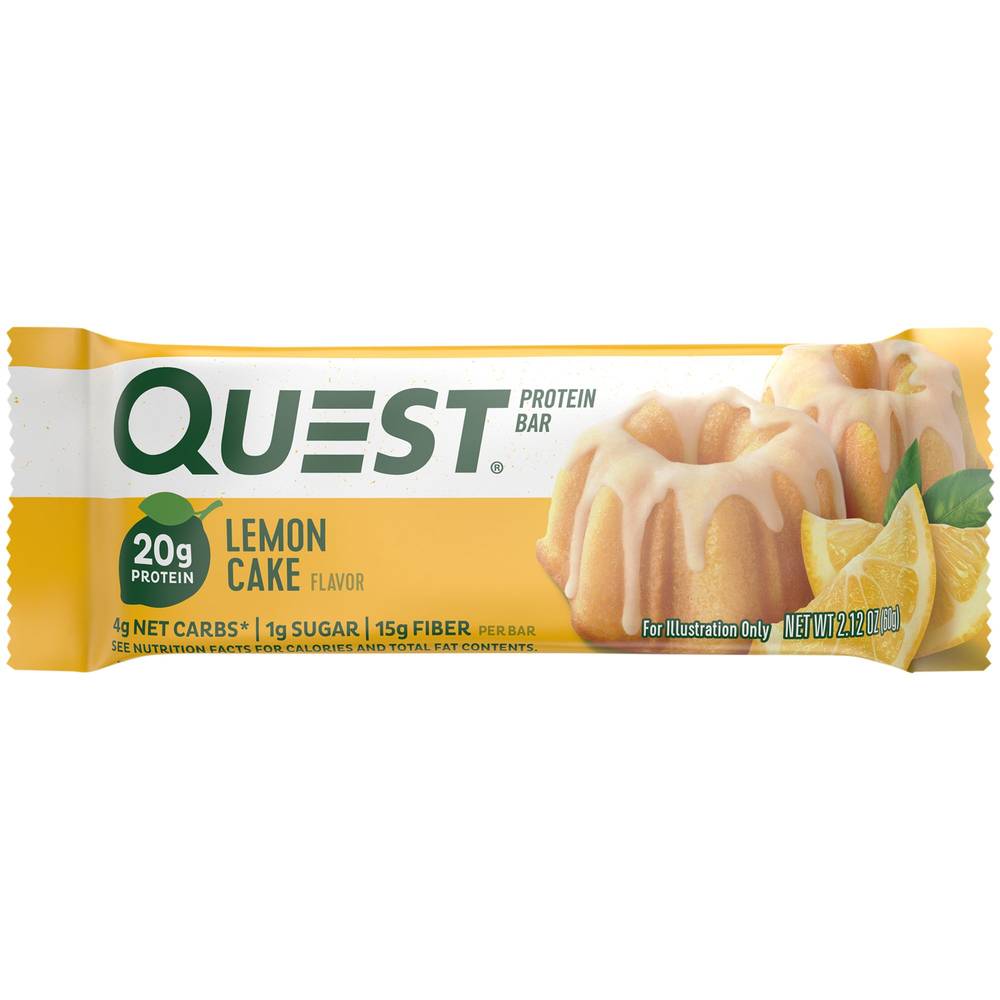 Quest Protein Bar, Lemon Ckae (2.12 oz)