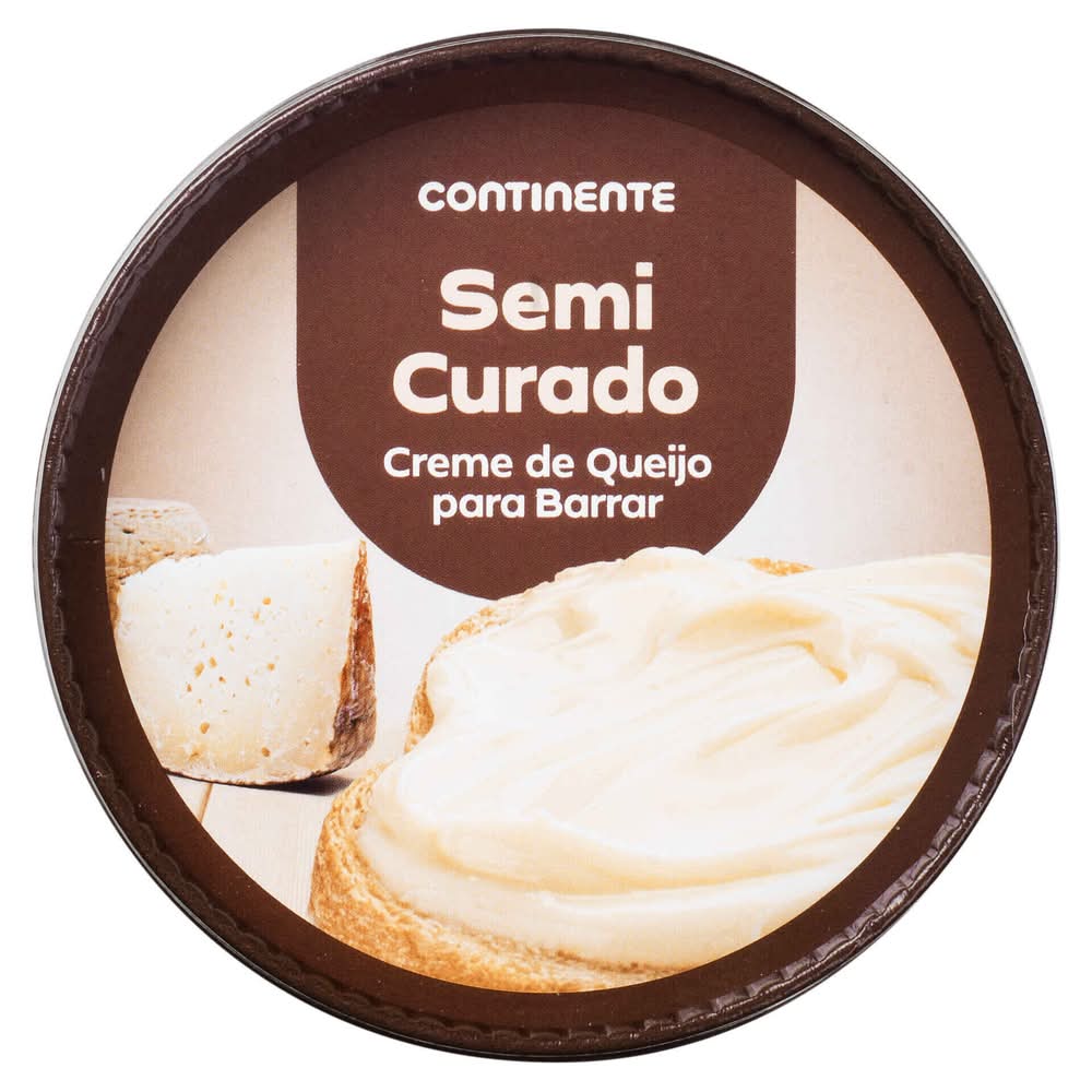 Creme de Queijo para Barrar Semi Curado Continente (emb. 125 gr)