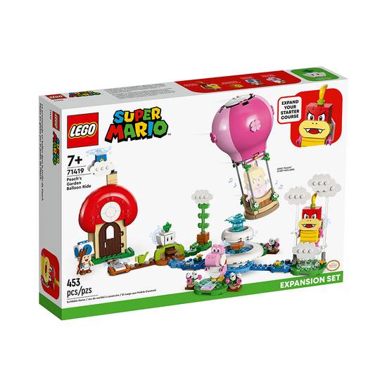 LEGO Super Mario Peach's Garden Balloon Ride Expansion Set 71419 (453 Pieces)
