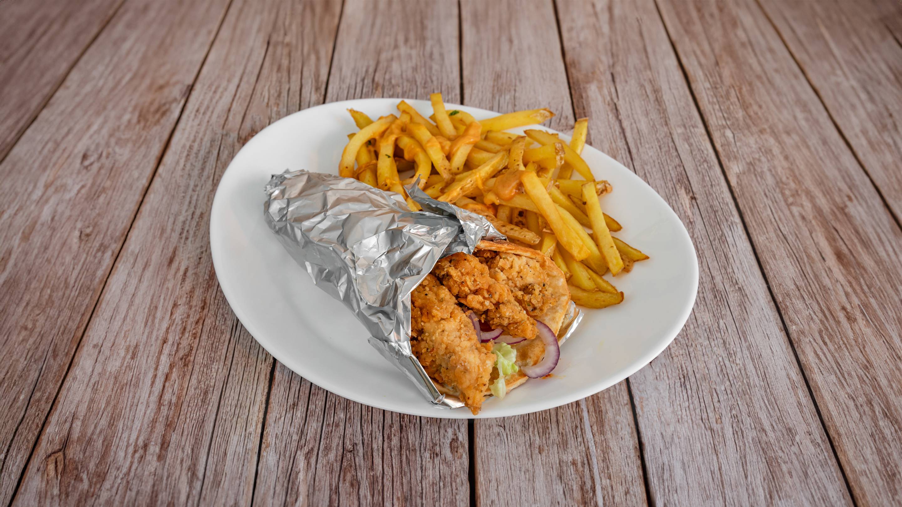 Menu cheese naan tenders