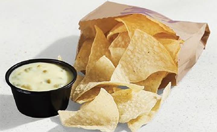 Chips and Green Chili Queso