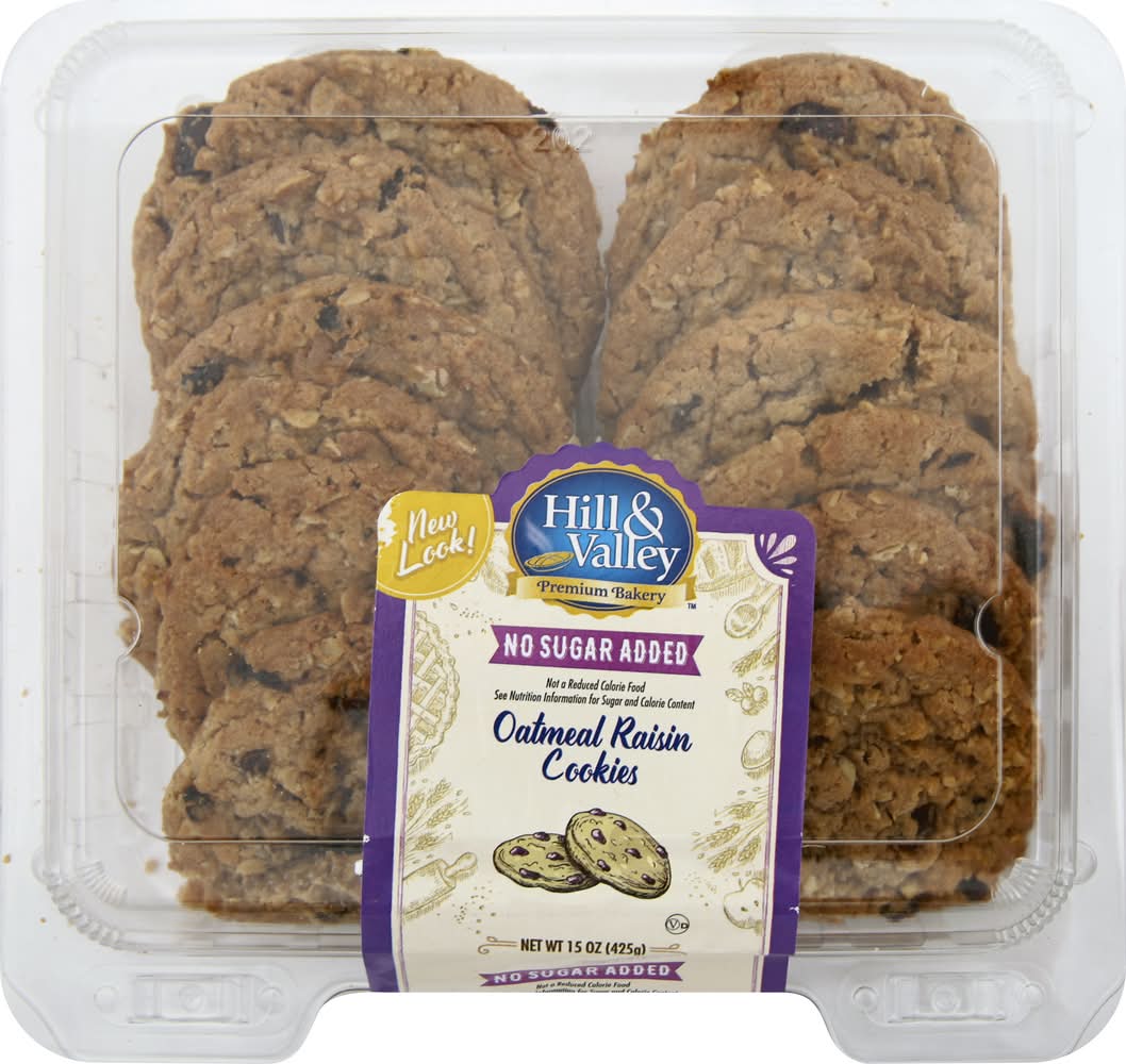 Hill & Valley Oatmeal Raisin Cookies (15 oz)