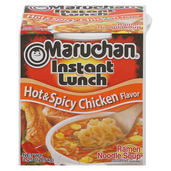 Maruchan Instant Lunch Hot & Spicy Chicken Ramen Noodle Soup