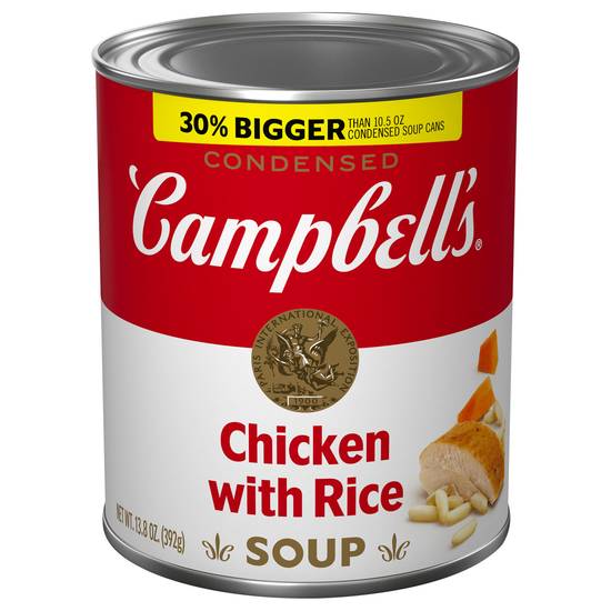 Campbell's Condensed Chicken With Rice Soup (13.8 oz)