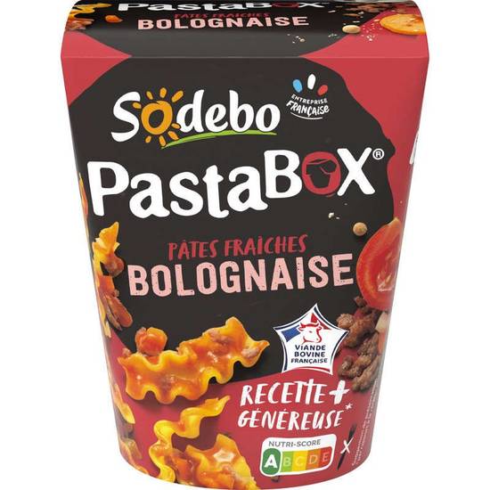 PastaBox Fusilli à la Bolognaise 330g Sodebo