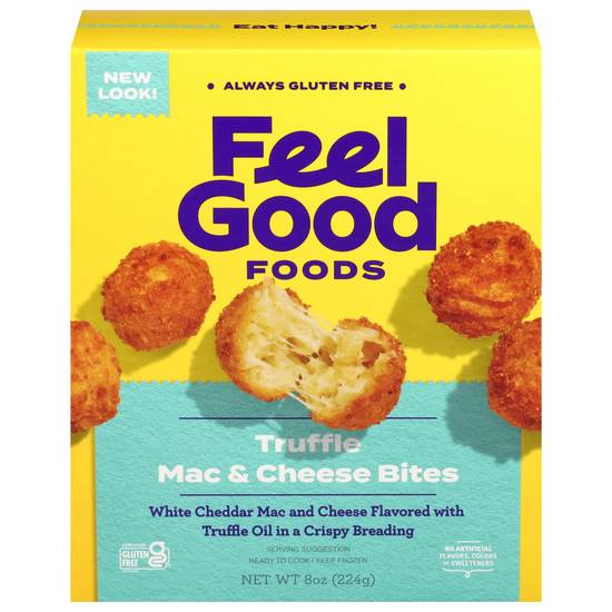 Feel Good Foods Truffle Mac & Cheese Bites Gluten Free