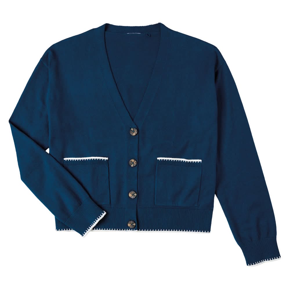 Serra Blue Cardigan - M
