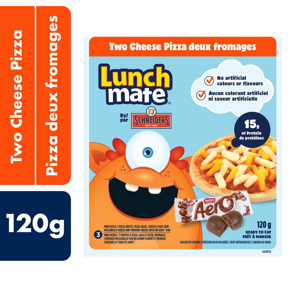 Schneiders Lunch Mate Two Cheese Pizza Kit (132 g)