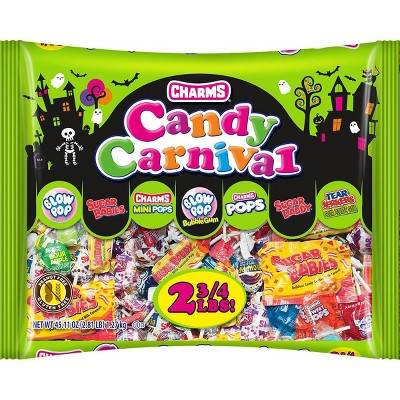 Charms Halloween Candy Carnival Candy Variety pack, Assorted (45.11 oz)