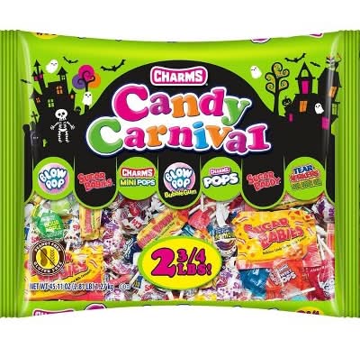 Charms Halloween Candy Carnival Candy Variety pack, Assorted (45.11 oz)