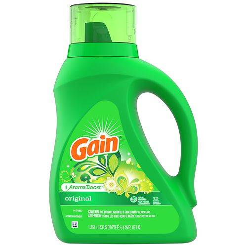 Gain Aroma Boost Liquid Laundry Detergent Original - 46.0 fl oz