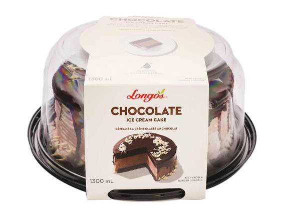 Longo's Chocolate Ice Cream Cake (1.3 L)