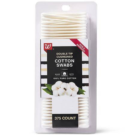 Walgreens Double-Tip Cushioned Cotton Swabs (375 ct)