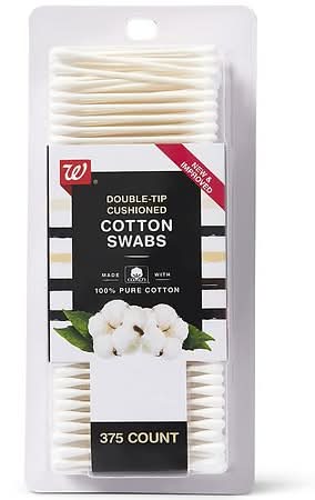 Walgreens Double-Tip Cushioned Cotton Swabs (375 ct)