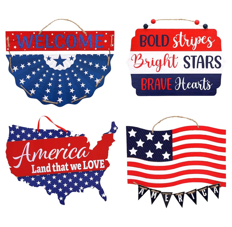 American Patriotic Wall Decor, 1-ct.