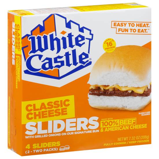 White Castle Classic Cheese Sliders (4 ct)