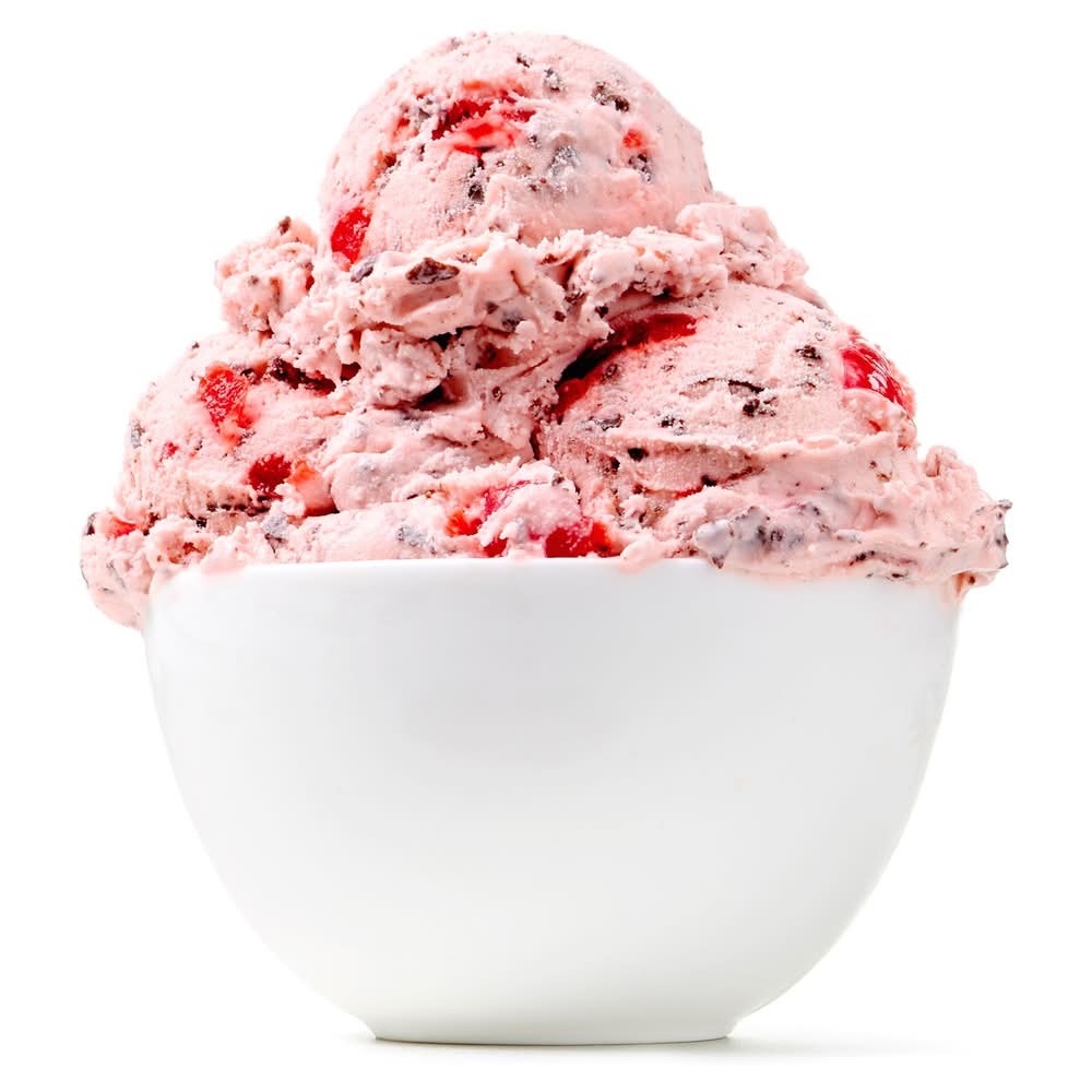 Private Selection Ice Cream, Amaretto Cherry Cordial (16 fl oz)