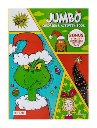 The Grinch Dr. Seuss™ Jumbo Coloring & Activity Book Grinch